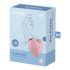 Satisfyer Cutie Heart - brezžični klitoralni vibrator z zračnim valovanjem (roza) 