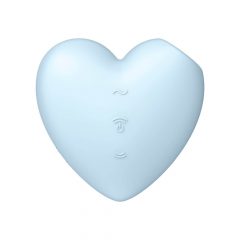   Satisfyer Cutie Heart - zračni klitorisni vibrator z možnostjo polnjenja (modri)