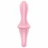 Satisfyer Air Pump Booty 5 - pametni analni vibrator za polnjenje (roza) 