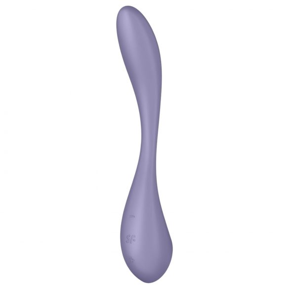 Satisfyer G-spot Flex 5 - pametni vibrator za točko G, ki ga je mogoče ponovno napolniti (vijolična) 