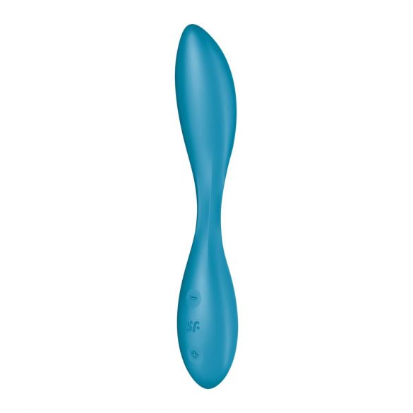 Satisfyer G-spot Flex 1 - Vodoodporni vibrator za točko G, ki ga je mogoče ponovno napolniti (zelen) 