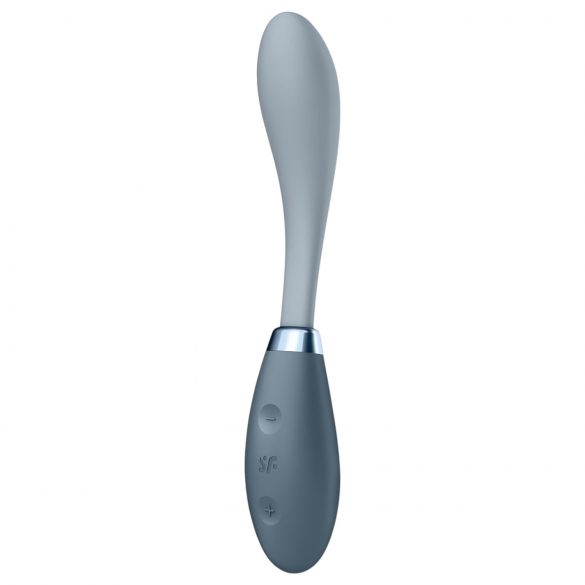 Satisfyer G-Spot Flex 3 - polnilni vibrator za točko G (siva)