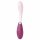 Satisfyer G-Spot Flex 3 - polnilni G-točkovni vibrator (roza-bordo)