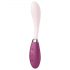 Satisfyer G-Spot Flex 3 - polnilni G-točkovni vibrator (roza-bordo)