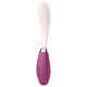 Satisfyer G-Spot Flex 3 - vibrator za točko G z možnostjo polnjenja (roza in bordo) 