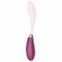 Satisfyer G-Spot Flex 3 - vibrator za točko G z možnostjo polnjenja (roza in bordo) 