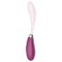 Satisfyer G-Spot Flex 3 - polnilni G-točkovni vibrator (roza-bordo)