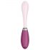 Satisfyer G-Spot Flex 3 - polnilni G-točkovni vibrator (roza-bordo)