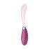 Satisfyer G-Spot Flex 3 - vibrator za točko G z možnostjo polnjenja (roza in bordo) 