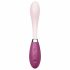 Satisfyer G-Spot Flex 3 - vibrator za točko G z možnostjo polnjenja (roza in bordo) 