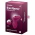 Satisfyer Exciterrr - Vrtljivi vibrator za klitoris s kroglicami (rdeč)