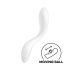 Satisfyer Rrrolling - polnilna G-točka vibrator z gibljivo kroglico (bela)