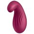 Satisfyer Dipping Delight - polnilni vibrator za klitoris (rdeč)