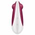 Satisfyer Spot On 3 - polnilni vibrator za klitoris (rdeč)