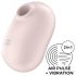 Satisfyer Pro To Go 2 - polnilni stimulator klitorisa z zračnimi impulzi (bež)