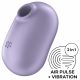 Satisfyer Pro To Go 2 - zračni klitorisni vibrator z možnostjo polnjenja (Viola) 