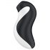 Satisfyer Orca - vodoodporni zračni stimulator za klitoris (črno-bela)