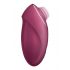 Satisfyer Tap & Climax 1 - vibrator in stimulator klitorisa 2v1 (rdeča) 