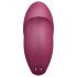 Satisfyer Tap & Climax 1 - 2v1 vibrator in stimulator za klitoris (rdeča)