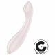 Satisfyer G-Force - Vodoodporni vibrator za točko G z možnostjo polnjenja (bež)