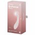 Satisfyer G-Force - Vodoodporni vibrator za točko G z možnostjo polnjenja (bež)