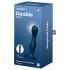 Satisfyer Double Ball-R - obteženi dildo z otipljivimi nogami (temno modra)