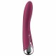 Satisfyer Spinning Vibe 1 - vibrator z vrtljivo glavo za točko G (rdeč) 