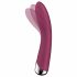 Satisfyer Spinning Vibe 1 - vibrator z vrtljivo glavo za točko G (rdeč) 