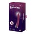 Satisfyer Spinning Vibe 1 - vibrator z vrtljivo glavo za točko G (rdeč) 