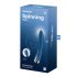 Satisfyer Spinning Vibe 1 - vibrator z vrtljivo glavo za točko G (modri) 