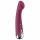 Satisfyer Spinning G-Spot 1 - vibrator z vrtljivo glavo za točko G (rdeč) 