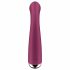 Satisfyer Spinning G-Spot 1 - vibrator z vrtljivo glavo za točko G (rdeč) 