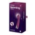 Satisfyer Spinning G-Spot 1 - vibrator z vrtljivo glavo za točko G (rdeč) 