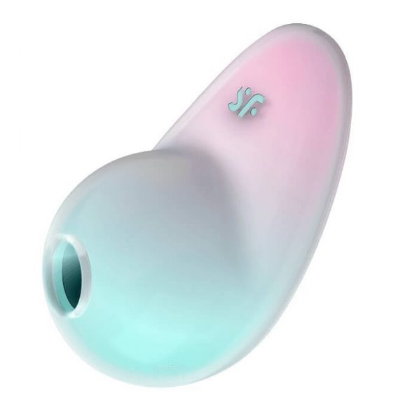 Satisfyer Pixie Dust - stimulator klitorisa z zračnim valovanjem, ki ga je mogoče ponovno napolniti (mint-pink) 