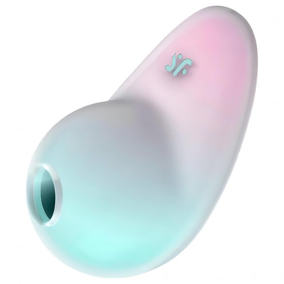 Satisfyer Pixie Dust - stimulator klitorisa z zračnim valovanjem, ki ga je mogoče ponovno napolniti (mint-pink) 