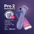 Satisfyer Pro 2 Gen3 - Pametni zračni vibrator za polnjenje (vijolična) 