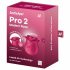 Satisfyer Pro 2 Rose Modern - zračni stimulator klitorisa z možnostjo polnjenja (rdeča)