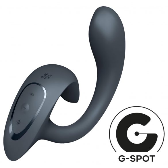 Satisfyer G for Goddess 1 - Brezžični vibrator za klitoris in točko G (siv)