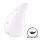 Satisfyer Dew Drop - polnilni, vodoodporni vibrator za klitoris (bela)