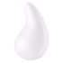 Satisfyer Dew Drop - vodoodporni klitorisni vibrator z možnostjo polnjenja (bel) 