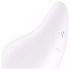 Satisfyer Dew Drop - vodoodporni klitorisni vibrator z možnostjo polnjenja (bel) 