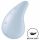 Satisfyer Dew Drop - polnilni, vodoodporni klitorisni vibrator (modra)