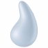 Satisfyer Dew Drop - vodoodporni klitorisni vibrator z možnostjo polnjenja (modri) 