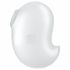 Satisfyer Cutie Ghost - brezžični stimulator klitorisa z zračnim valovanjem (bel) 