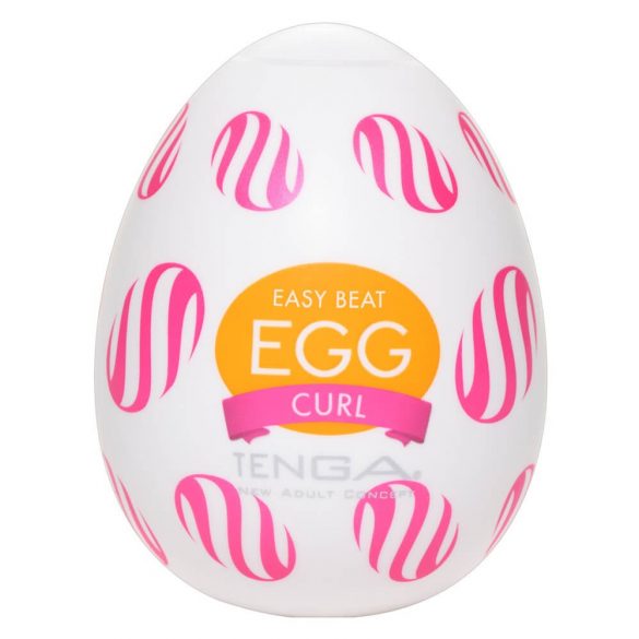 TENGA Egg Curl - jajce za masturbacijo (1 kos) 