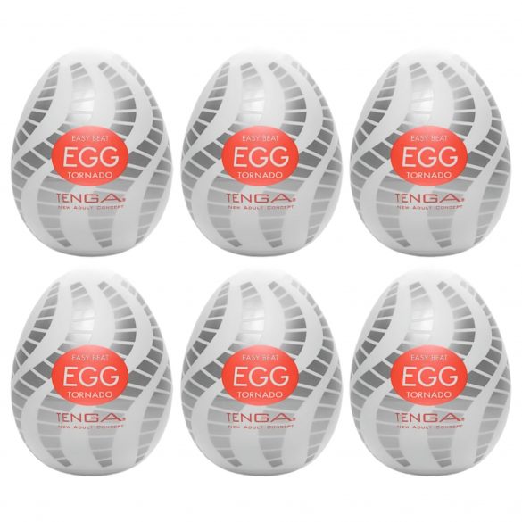 TENGA Egg Tornado - masturbacijska jajčka (6 kos)