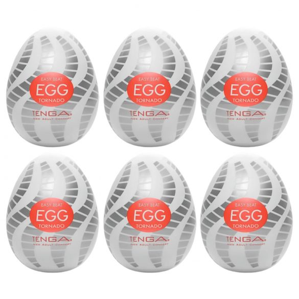 TENGA Egg Tornado - masturbacijska jajčka (6 kos)