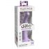 Dillio Curious Five - silikonski dildo s prisesalno podlago (15 cm) - vijoličen