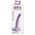 Dillio Curious Five - silikonski dildo s prisesalno podlago (15 cm) - vijoličen