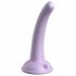 Dillio Curious Five - lepljivi silikonski dildo (15 cm) - vijolična 